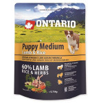 Ontario Puppy Medium Lamb &amp; Rice