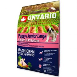 Ontario Puppy &amp; Junior Large Chicken &amp; Potatoes &amp; Herbs
