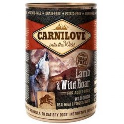 Carnilove Wild Meat Lamb &amp; Wild Boar - konzerva